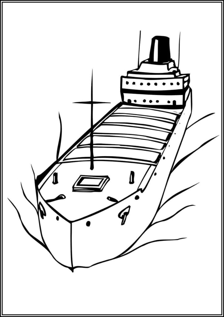 Kolorowanki Statek Do Druku Za Darmo W Pdf