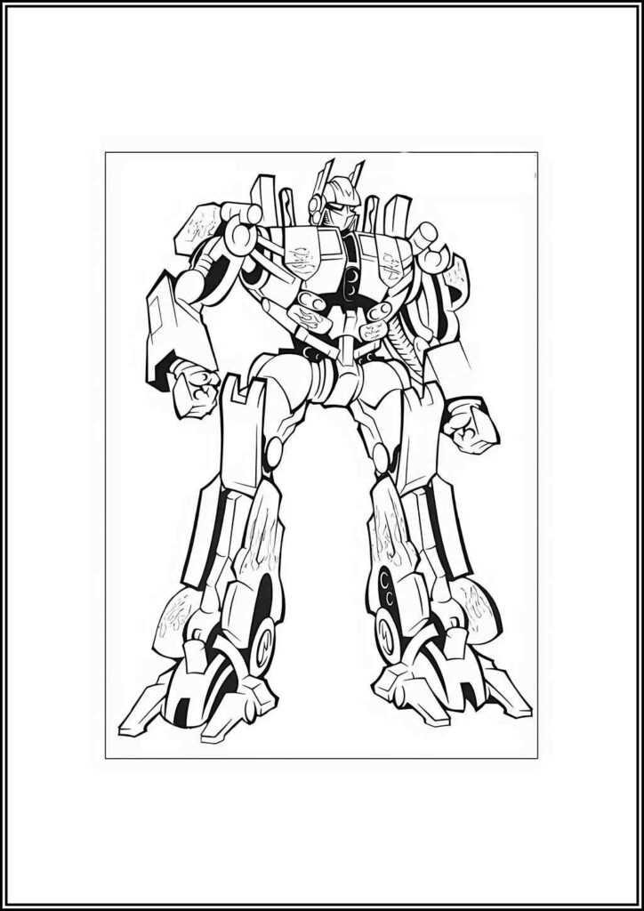 Kolorowanki Transformers Do Druku Za Darmo W Pdf