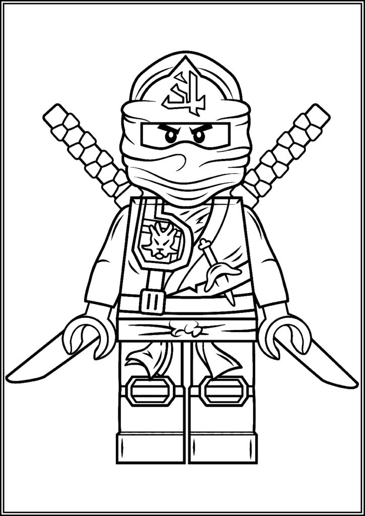 Kolorowanki Lego Ninjago Do Druku Za Darmo W Pdf