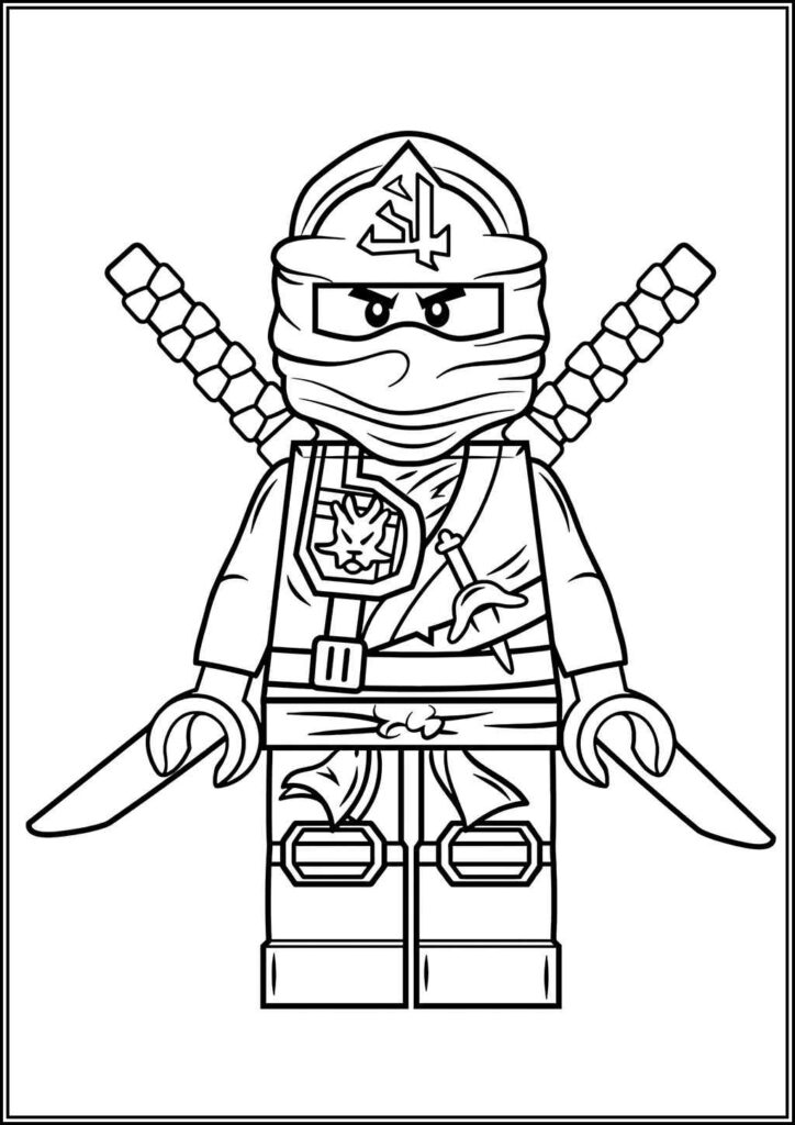 Kolorowanki Lego Ninjago Do Druku Za Darmo W Pdf