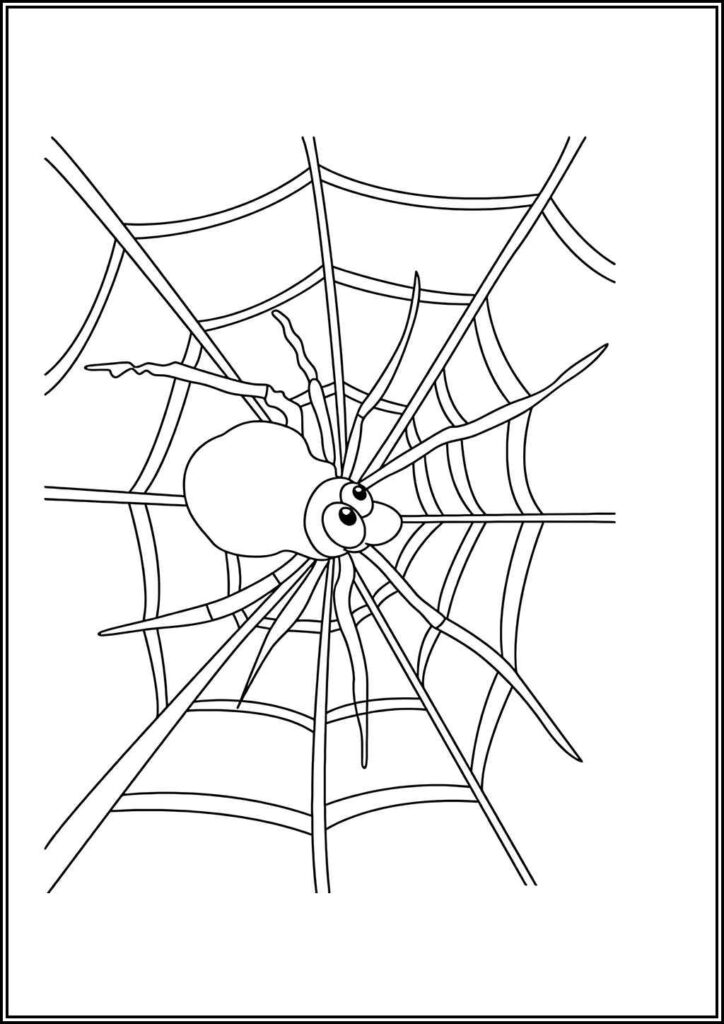 Kolorowanki Pająk Do Druku Za Darmo W Pdf