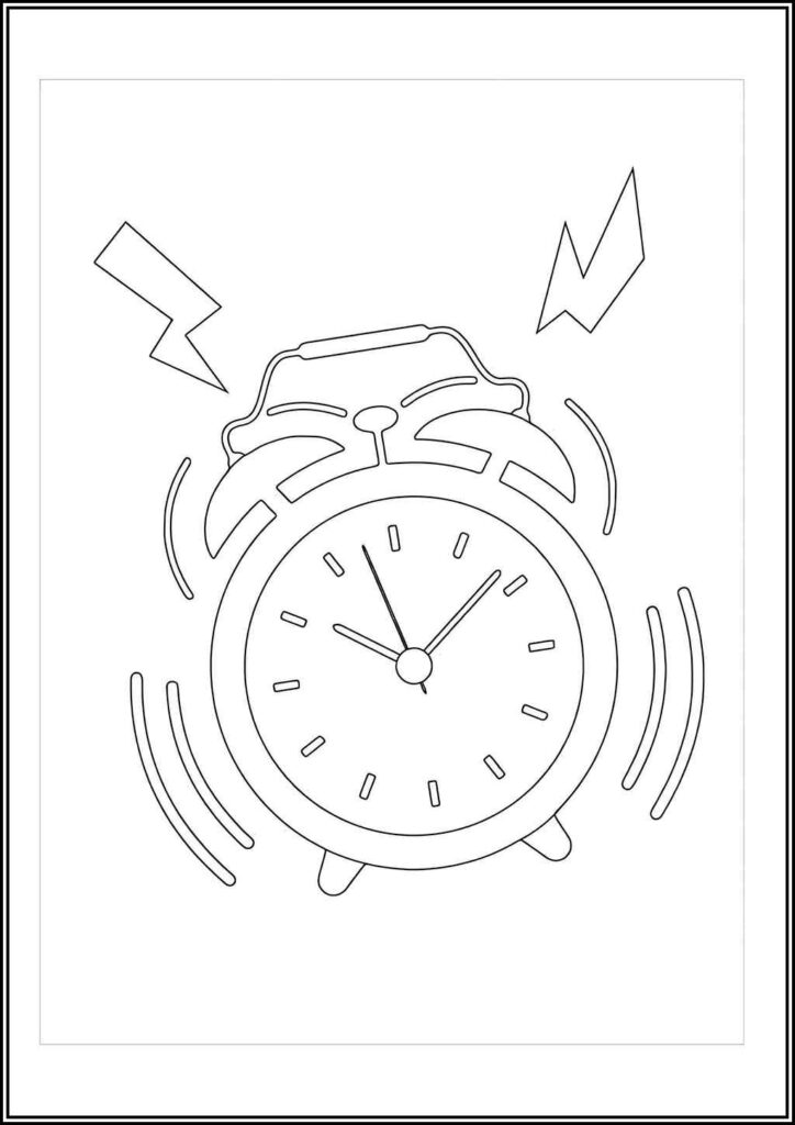 Kolorowanki Zegar Do Druku Za Darmo W Pdf