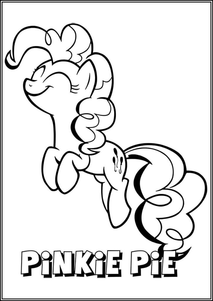 Kolorowanki My Little Pony Do Druku Za Darmo W Pdf