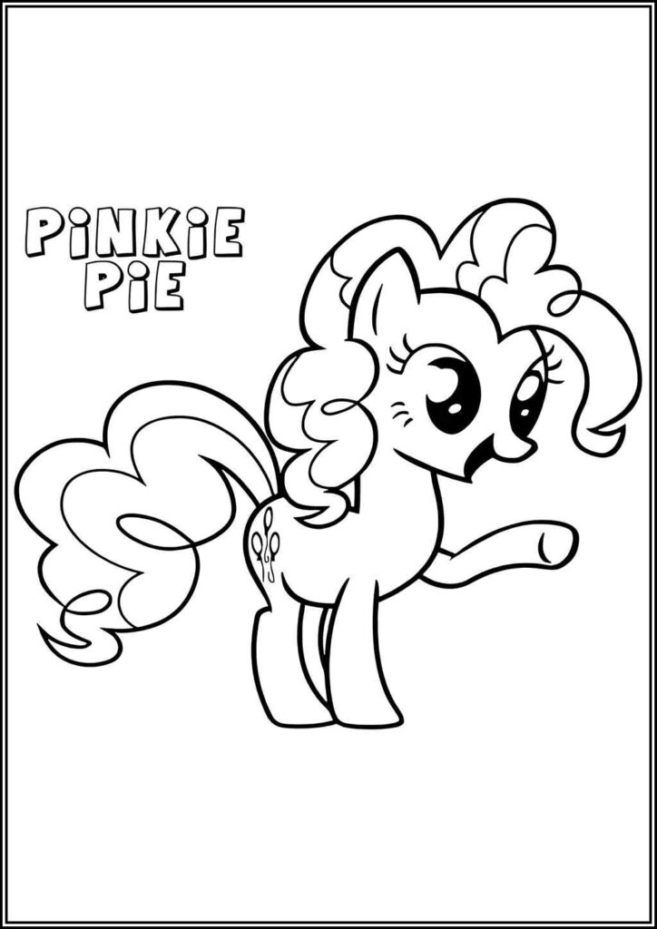 Kolorowanki My Little Pony Do Druku Za Darmo W Pdf