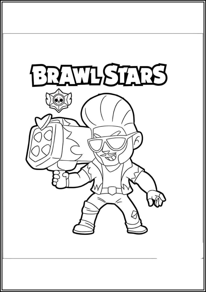 Kolorowanki Brawl Stars Do Druku Za Darmo W Pdf