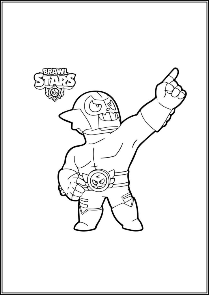 Kolorowanki Brawl Stars Do Druku Za Darmo W Pdf