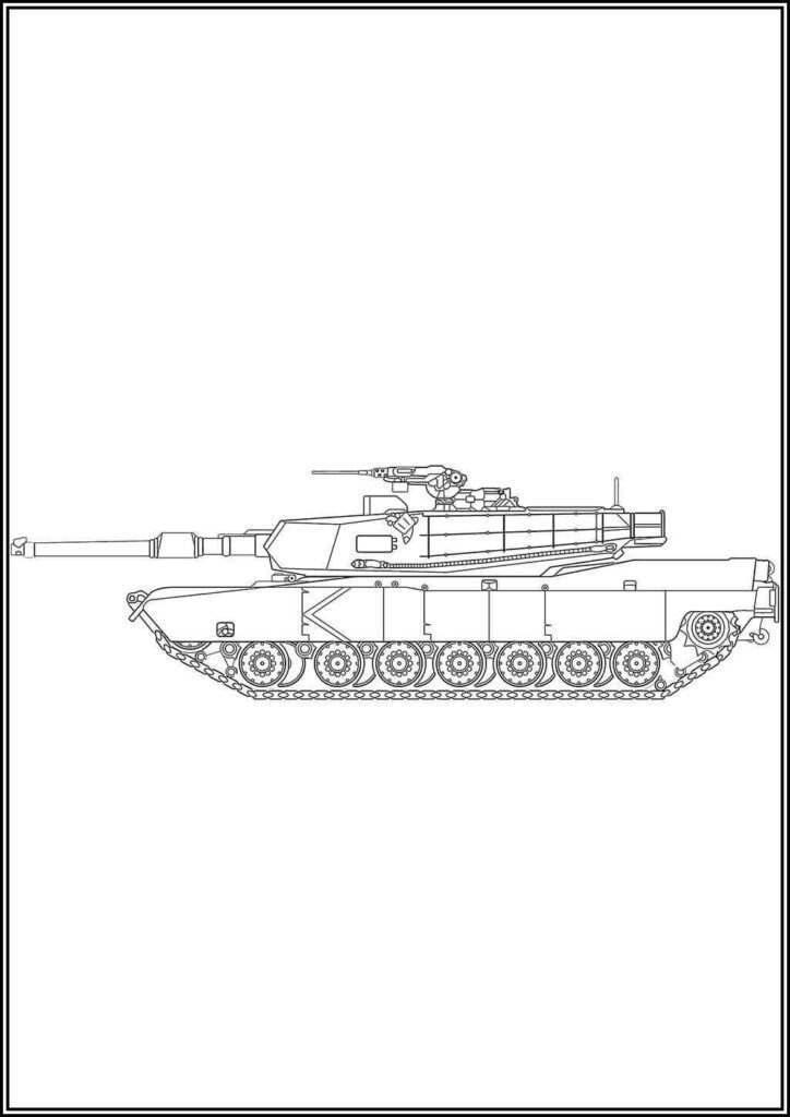 Kolorowanki Czołgi Do Druku Za Darmo W Pdf