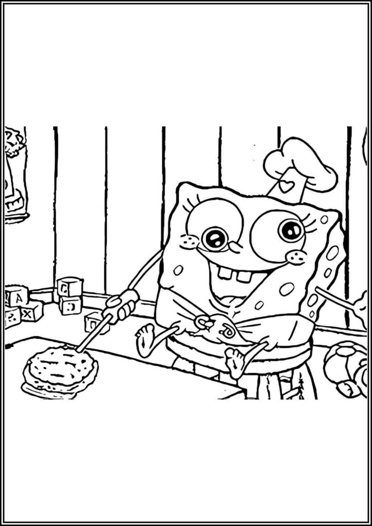 Kolorowanki Spongebob Kanciastoporty Do Druku Za Darmo W Pdf