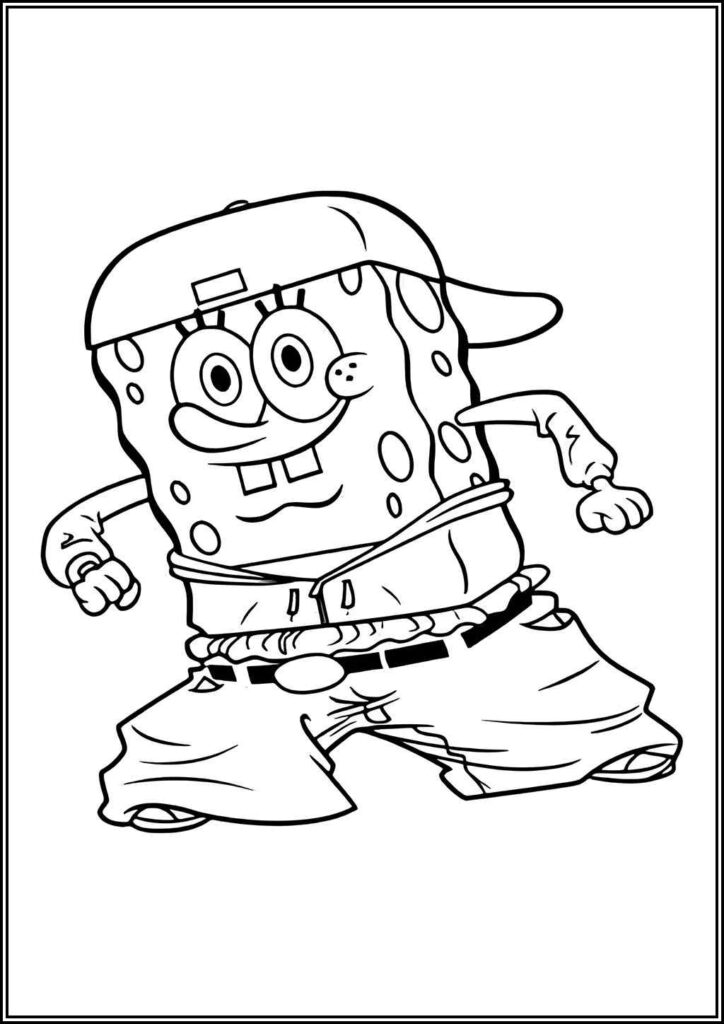 Kolorowanki Spongebob Kanciastoporty Do Druku Za Darmo W Pdf