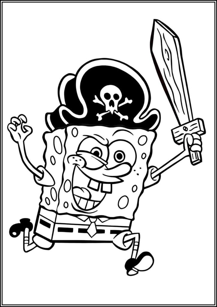 Kolorowanki Spongebob Kanciastoporty Do Druku Za Darmo W Pdf