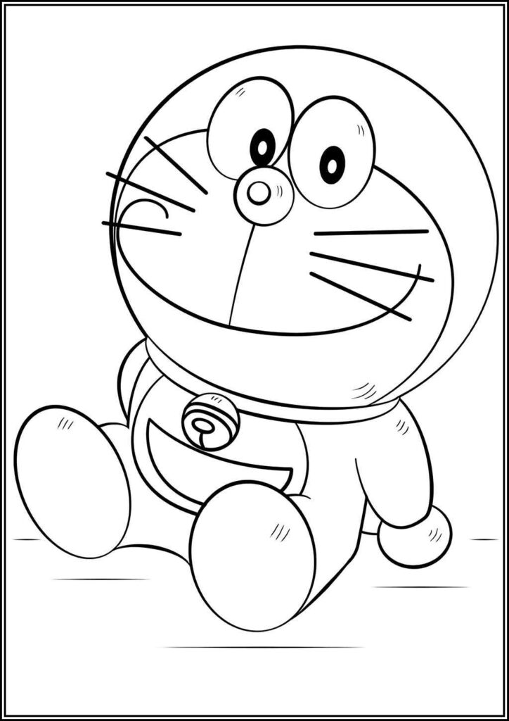 Kolorowanki Doraemon Do Druku Za Darmo W Pdf