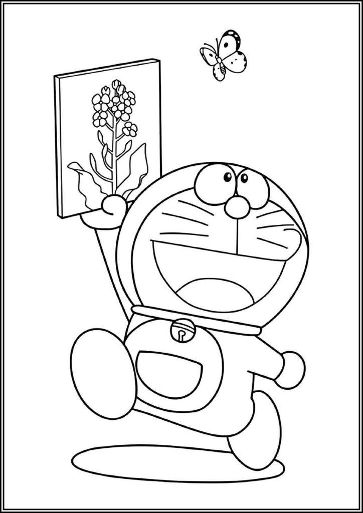 Kolorowanki Doraemon Do Druku Za Darmo W Pdf