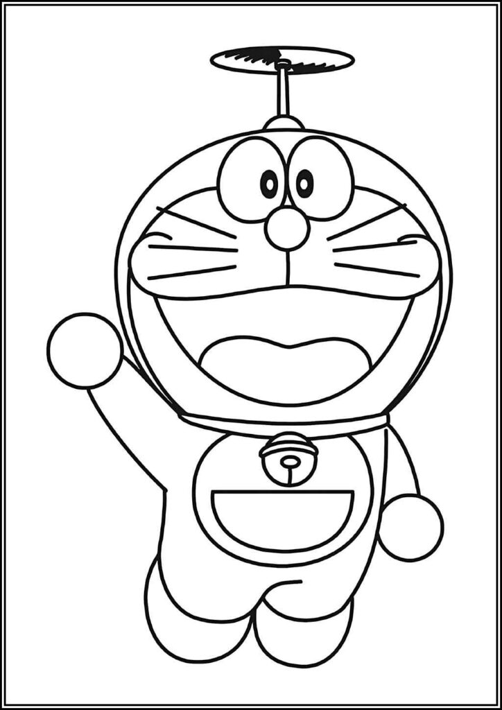 Kolorowanki Doraemon Do Druku Za Darmo W Pdf