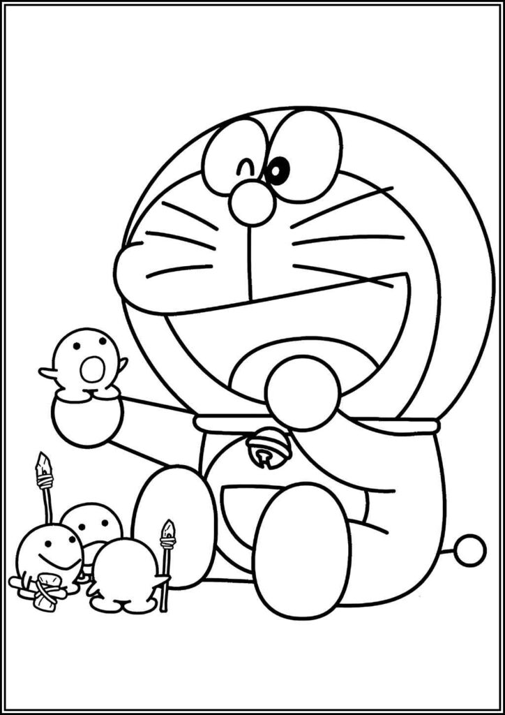 Kolorowanki Doraemon Do Druku Za Darmo W Pdf