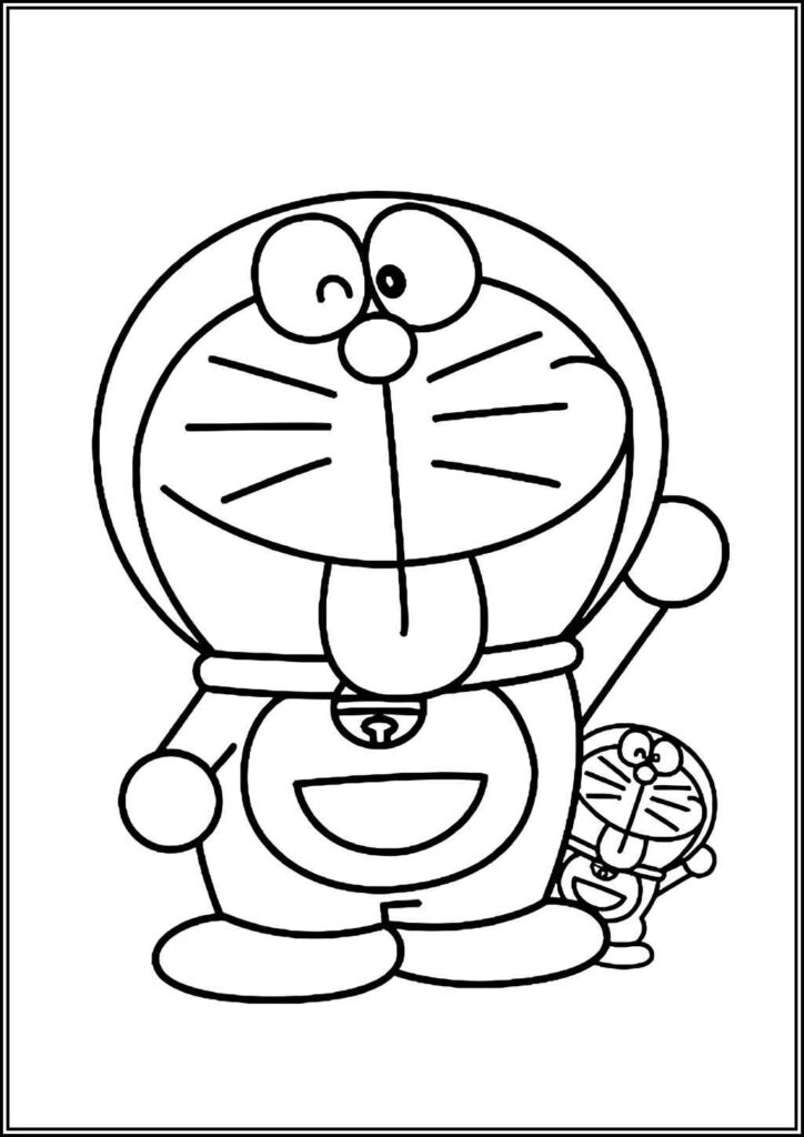 Kolorowanki Doraemon Do Druku Za Darmo W Pdf