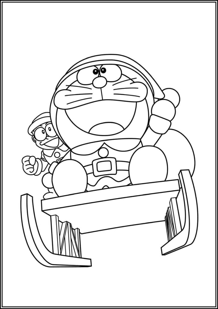 Kolorowanki Doraemon Do Druku Za Darmo W Pdf