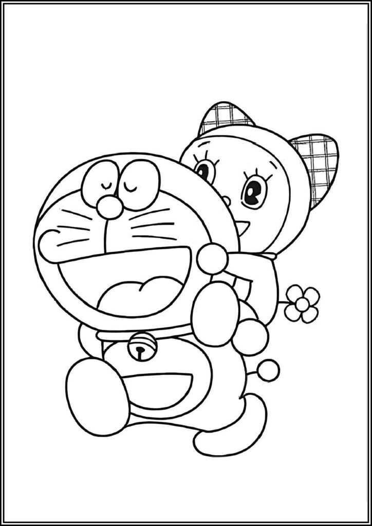 Kolorowanki Doraemon Do Druku Za Darmo W Pdf