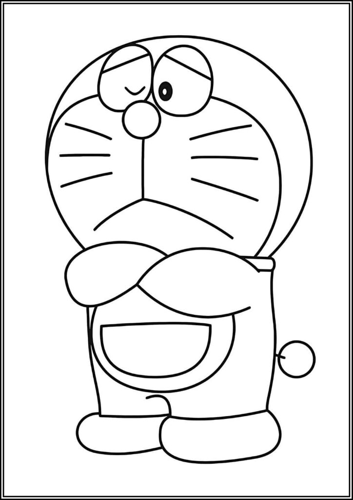 Kolorowanki Doraemon Do Druku Za Darmo W Pdf