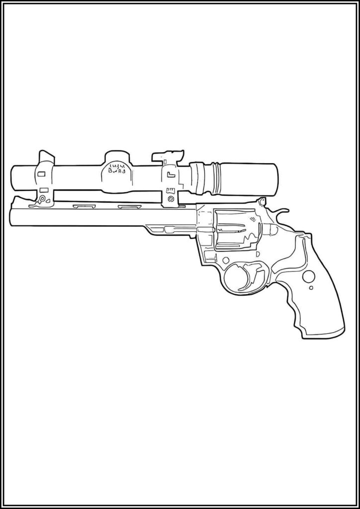 Kolorowanki Pistolety Do Druku Za Darmo W Pdf
