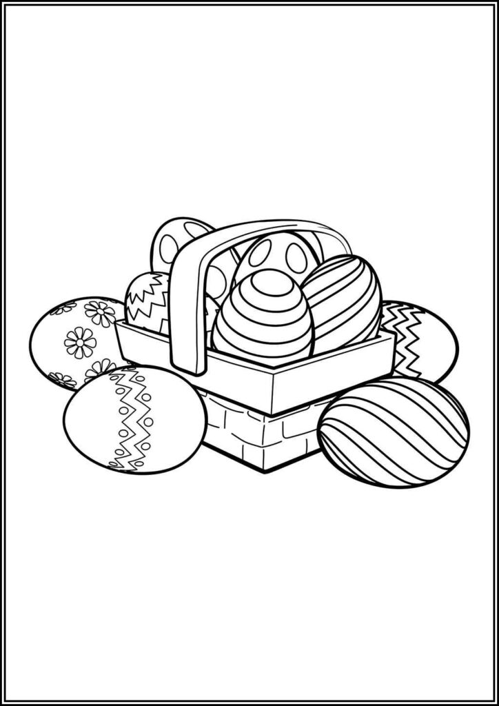 Kolorowanki Wielkanocne Do Druku Za Darmo W Pdf