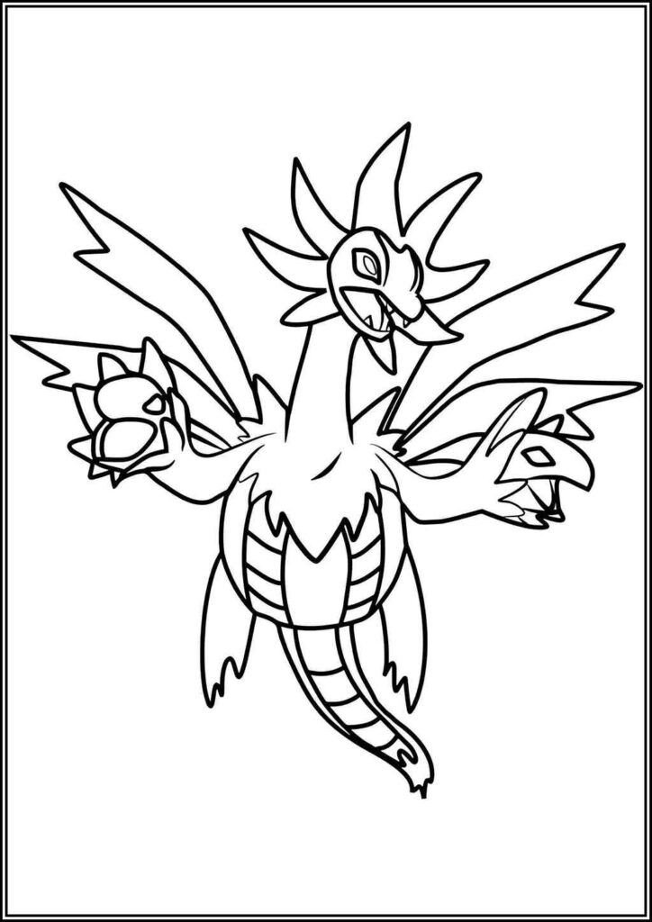 Kolorowanki Legendary Pokemon Do Druku Za Darmo W Pdf