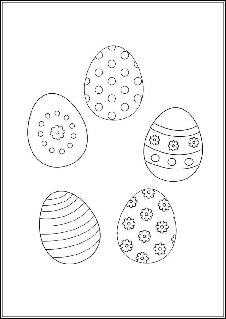 Kolorowanki Wielkanocne Do Druku Za Darmo W Pdf