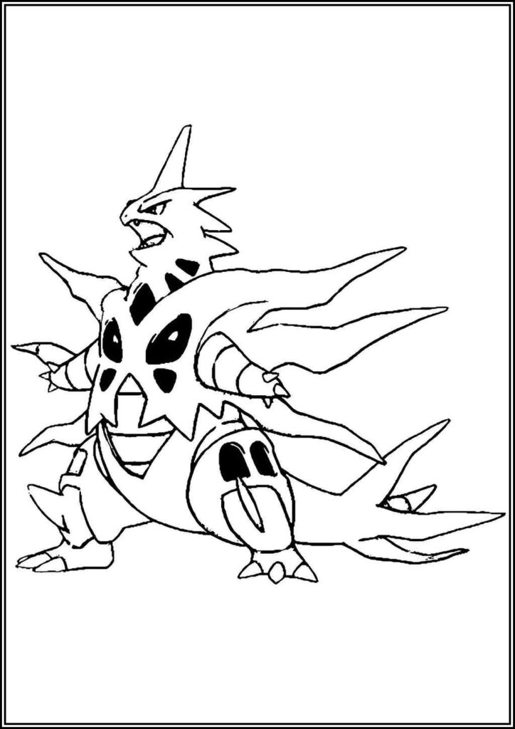 Kolorowanki Legendary Pokemon Do Druku Za Darmo W Pdf