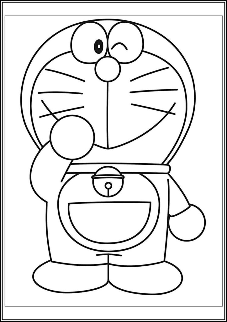 Kolorowanki Doraemon Do Druku Za Darmo W Pdf