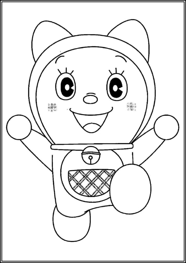 Kolorowanki Doraemon Do Druku Za Darmo W Pdf