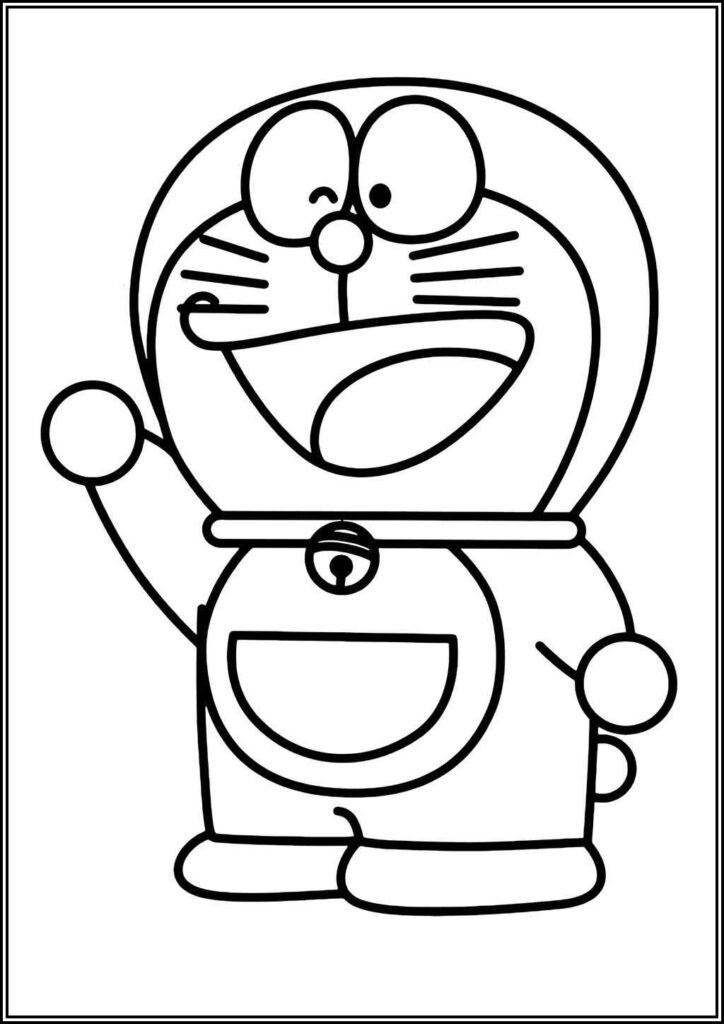 Kolorowanki Doraemon Do Druku Za Darmo W Pdf