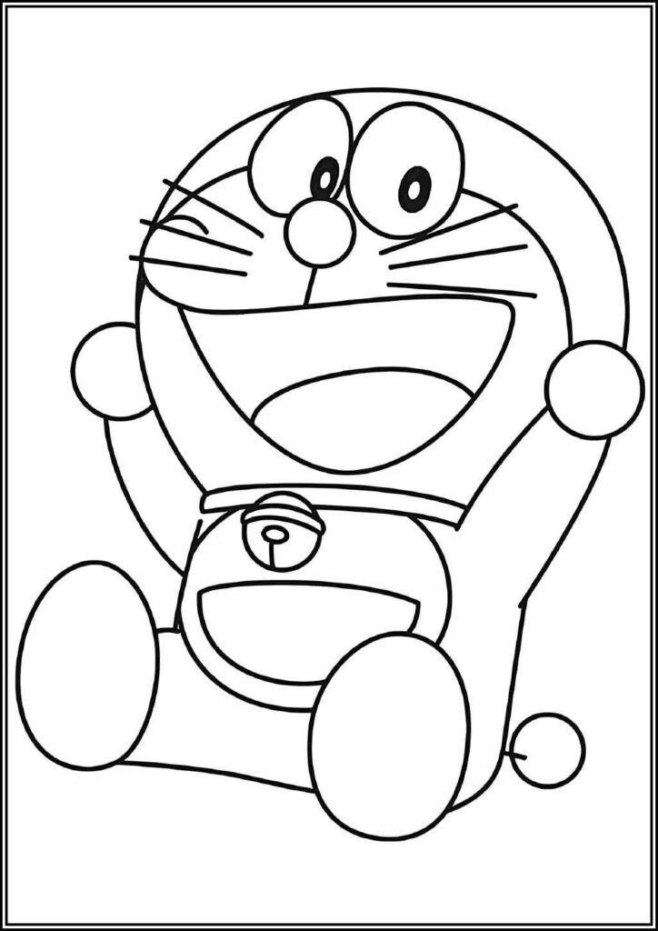 Kolorowanki Doraemon Do Druku Za Darmo W Pdf