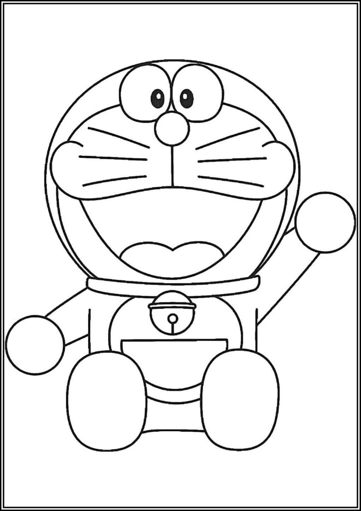 Kolorowanki Doraemon Do Druku Za Darmo W Pdf