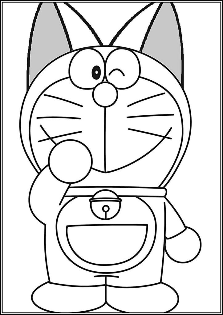 Kolorowanki Doraemon Do Druku Za Darmo W Pdf