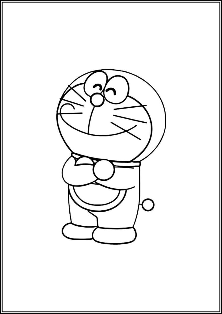 Kolorowanki Doraemon Do Druku Za Darmo W Pdf