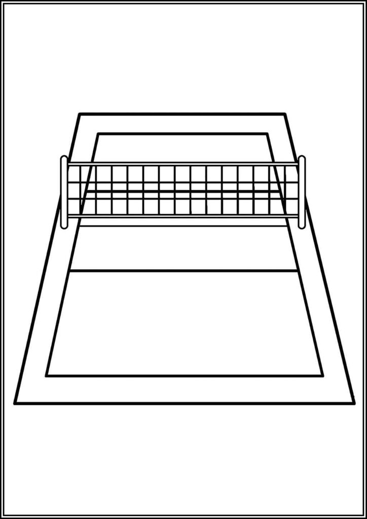 Kolorowanki Siatkówka Do Druku Za Darmo W Pdf