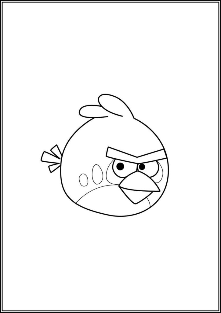 Kolorowanki Angry Birds Do Druku Za Darmo W Pdf