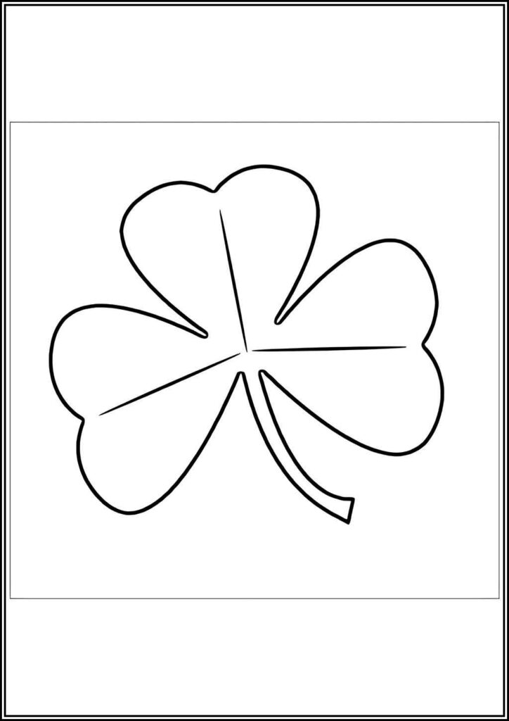 Kolorowanki Shamrock Do Druku Za Darmo W Pdf