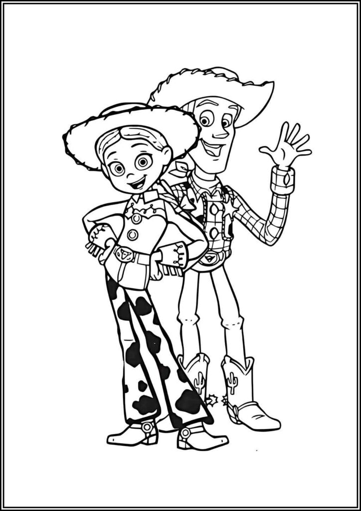 Kolorowanki Toy Story Do Druku Za Darmo W Pdf