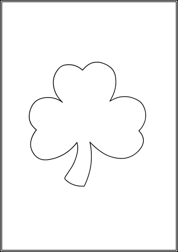 Kolorowanki Shamrock Do Druku Za Darmo W Pdf