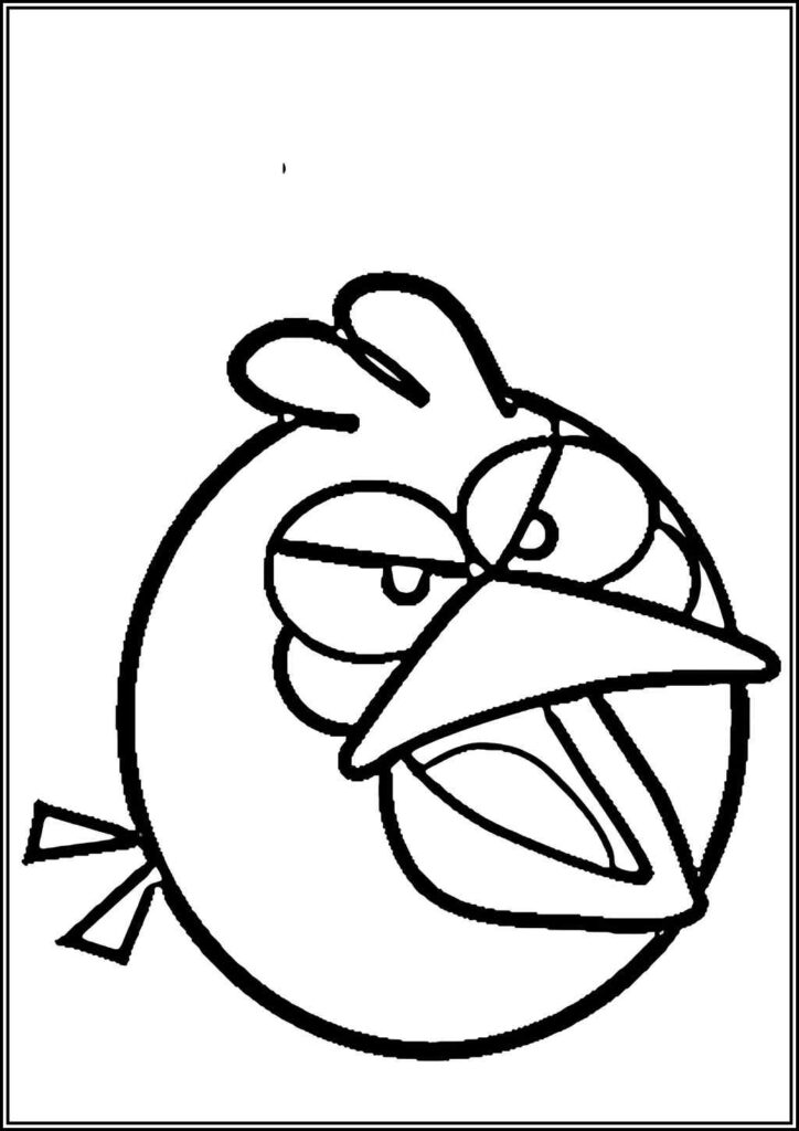 Kolorowanki Angry Birds Do Druku Za Darmo W Pdf