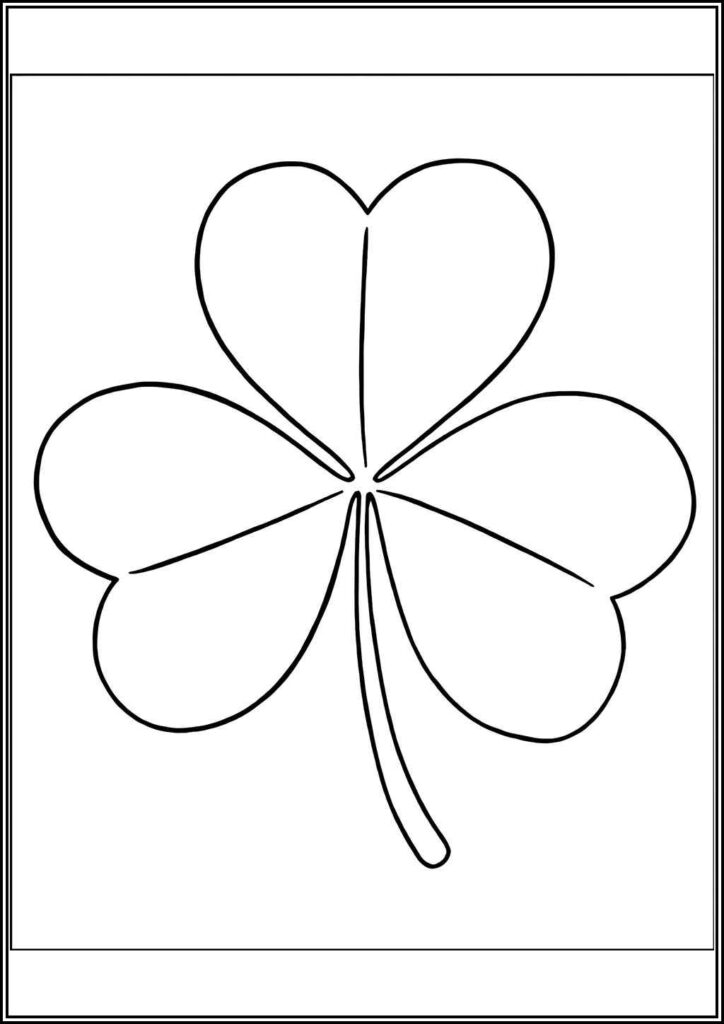 Kolorowanki Shamrock Do Druku Za Darmo W Pdf