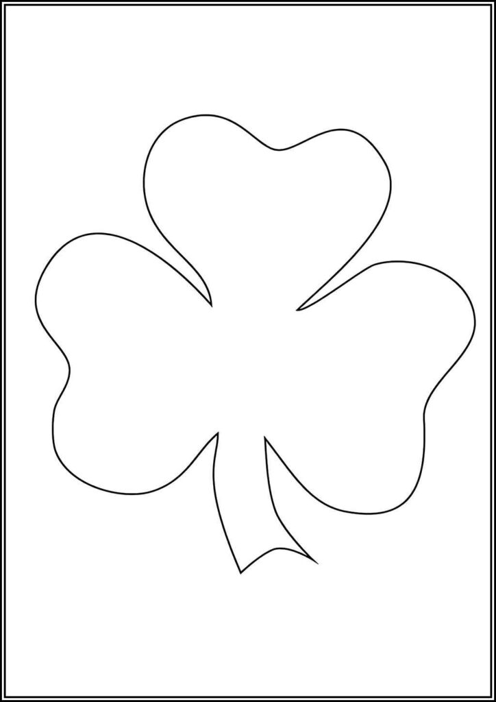 Kolorowanki Shamrock Do Druku Za Darmo W Pdf