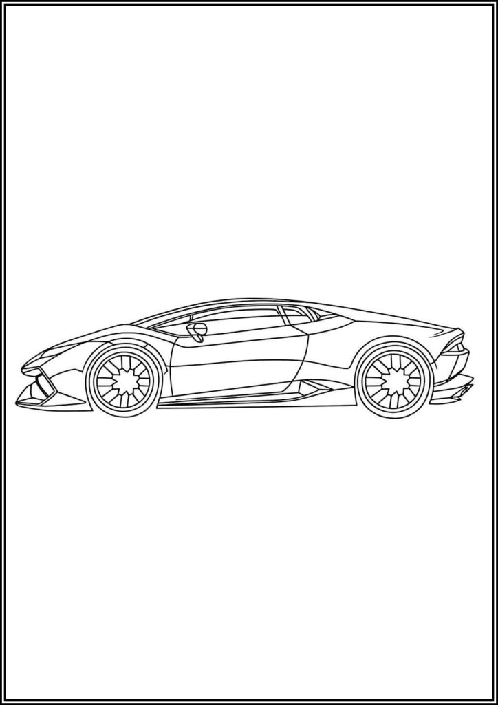 Kolorowanki Lamborghini Do Druku Za Darmo W Pdf