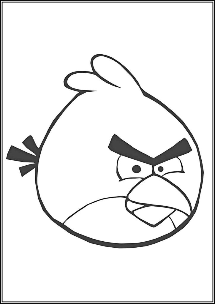 Kolorowanki Angry Birds Do Druku Za Darmo W Pdf