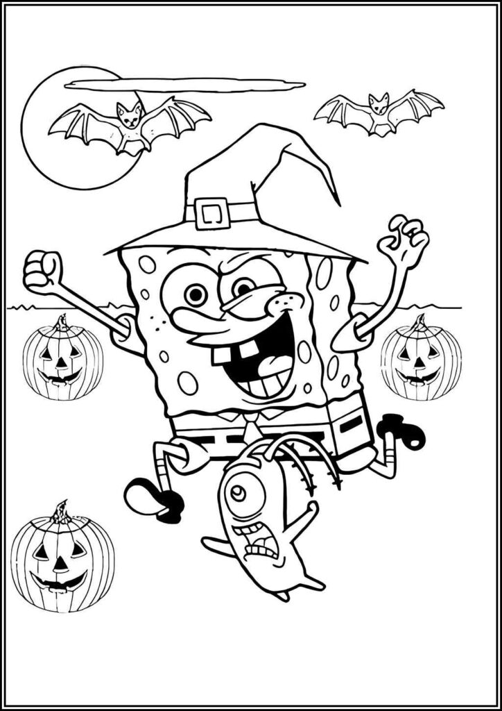 Kolorowanki Halloween Do Druku Za Darmo W Pdf