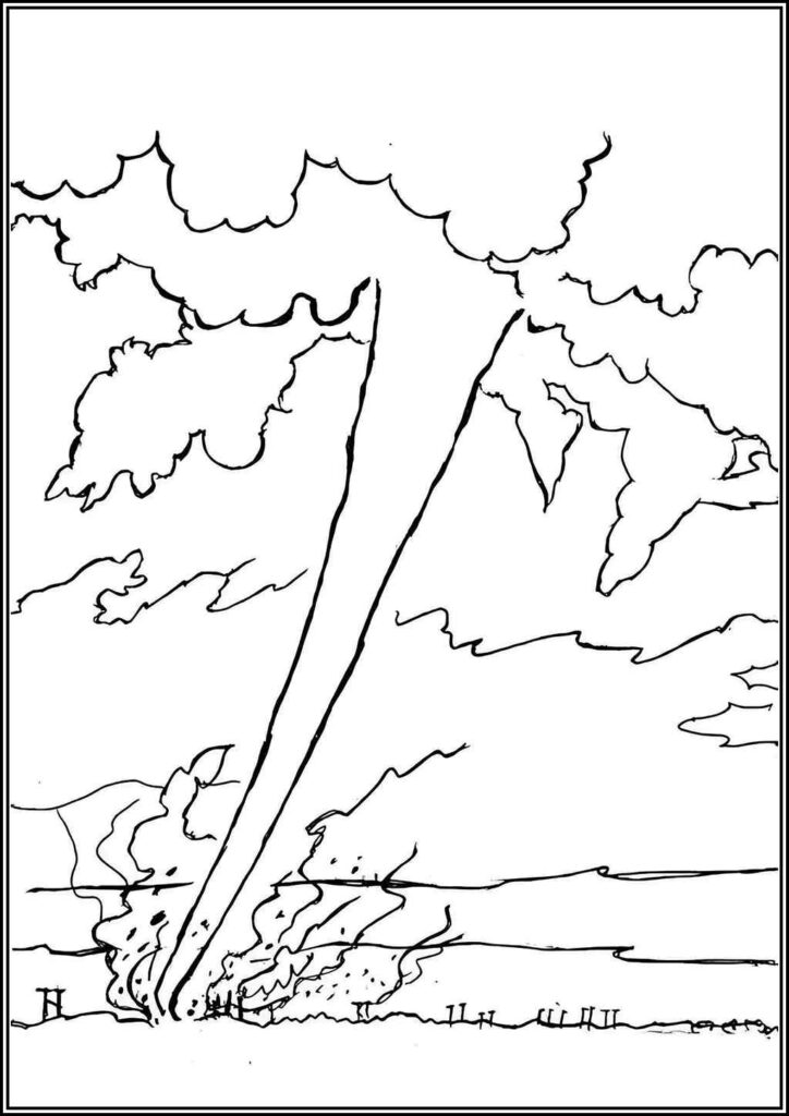 Kolorowanki Tornado Do Druku Za Darmo W Pdf