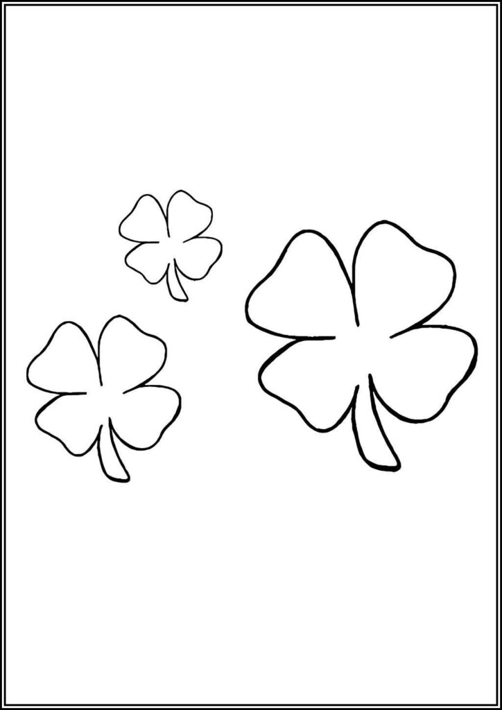 Kolorowanki Shamrock Do Druku Za Darmo W Pdf