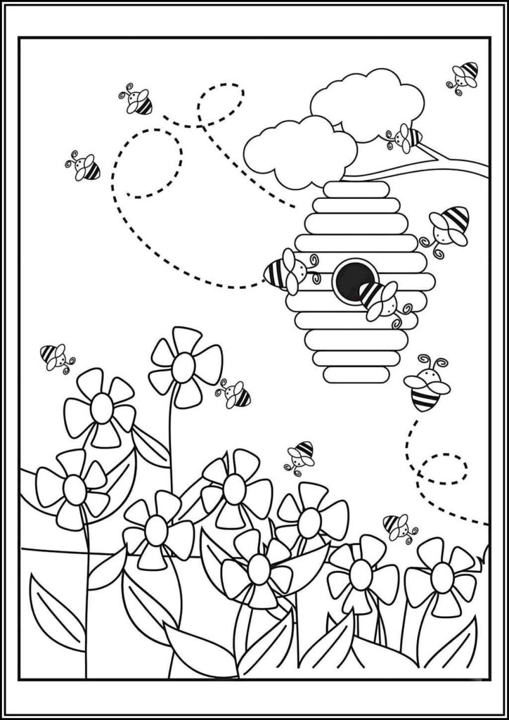 Kolorowanki Ogród Do Druku Za Darmo W Pdf